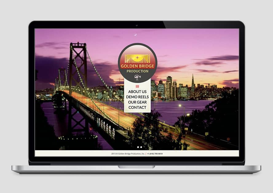WebWorks Web Design Los Angeles - Golden Bridge Production 2019